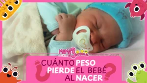 cuanto peso pierde el bebe al nacer