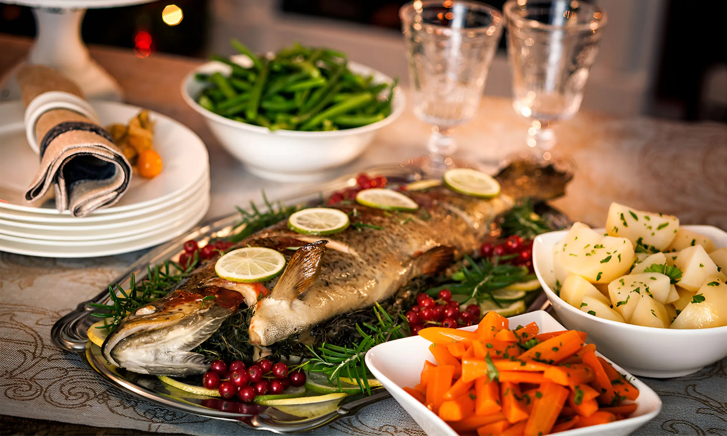 receta de pescado para navidad